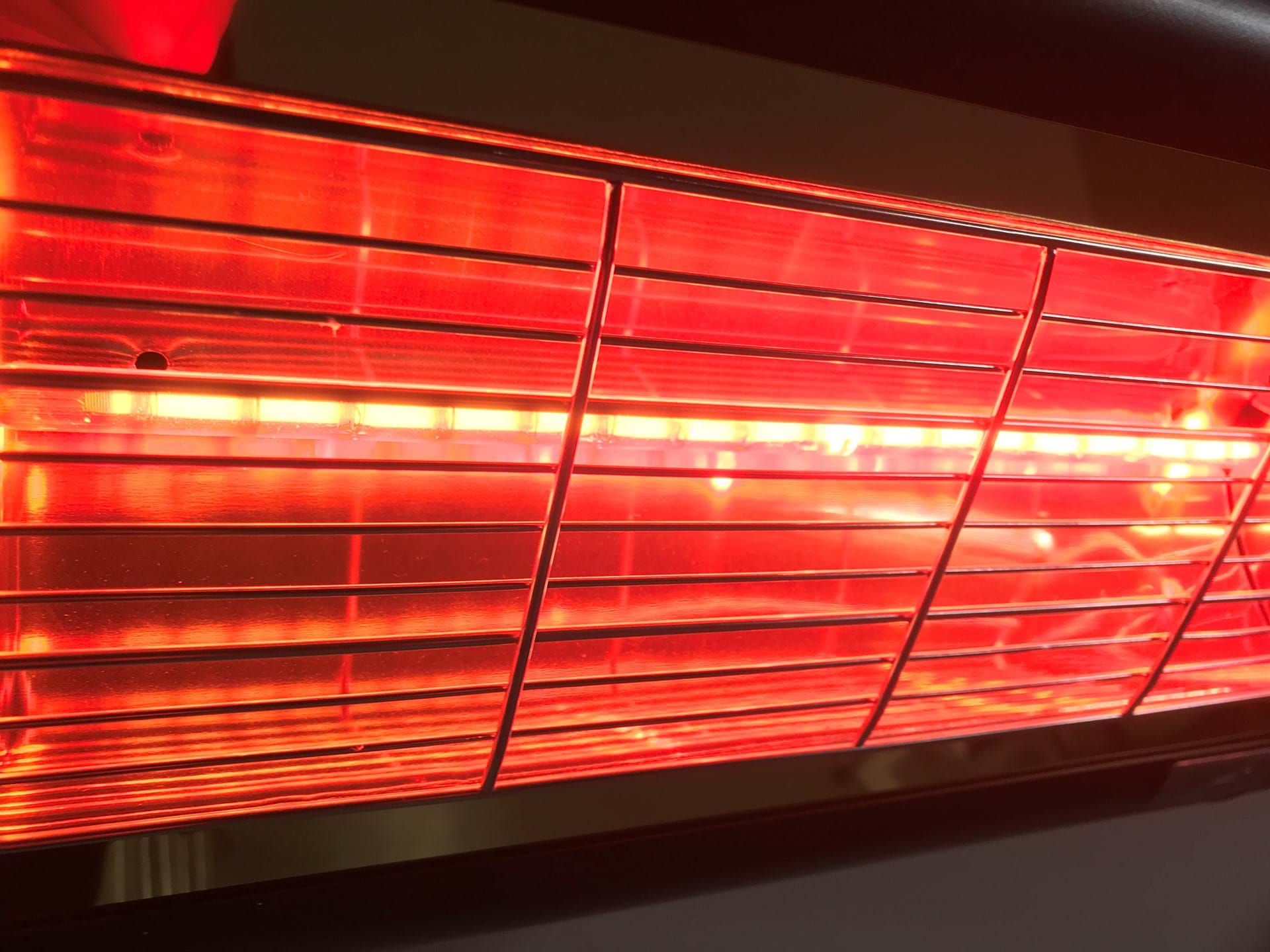 Infrared Heaters are almost instantaneous and comfort levels are reached very quickly