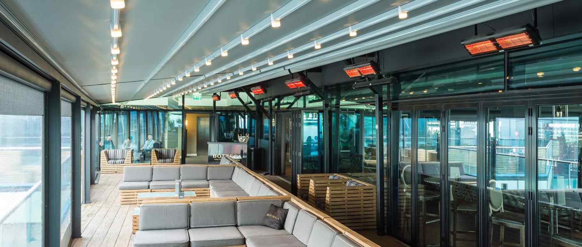 Steakhouse Restaurant Radiant Heater