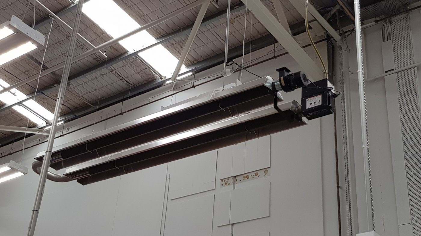 Commercial Radiant Heating Solution