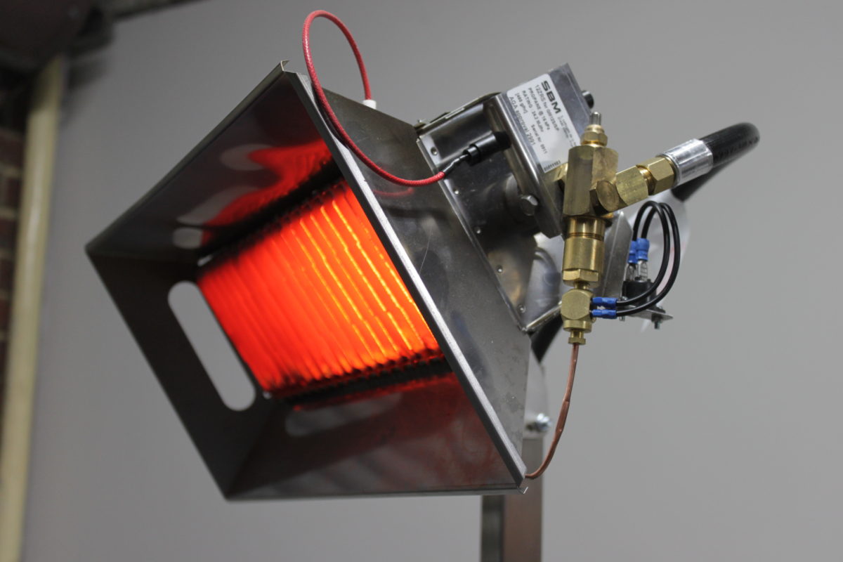 Maintenance Shed heating